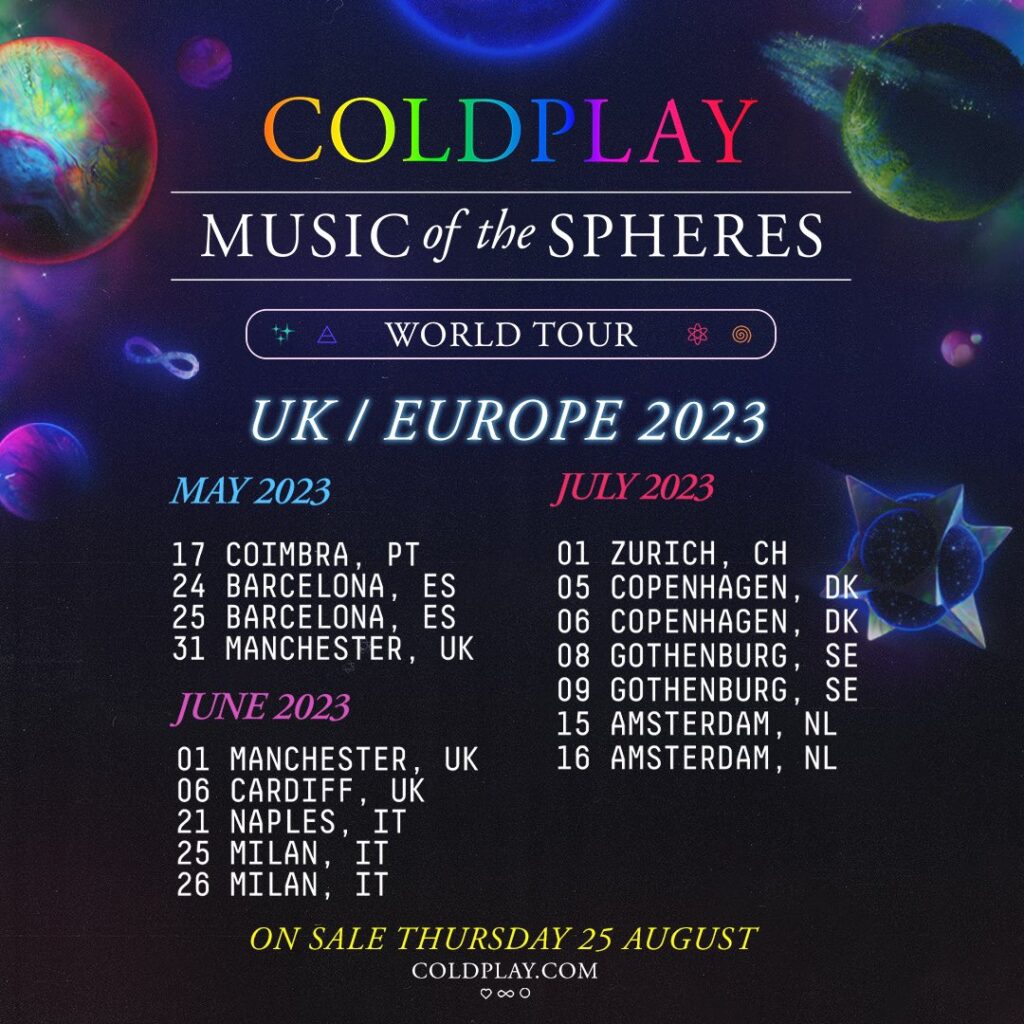 european tour 2024 music