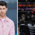 Nick Jonas scappa dal palco dopo essere stato puntato con un laser alla testa